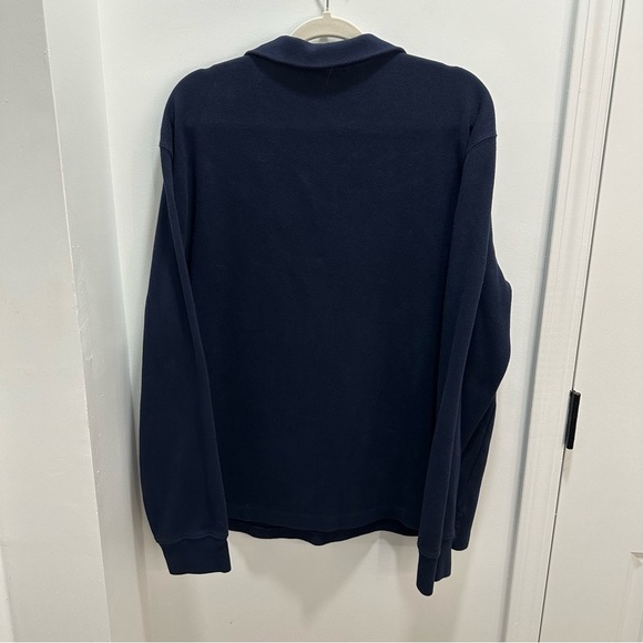 Ralph Lauren Navy Zip-Up Sweater - Picture 3 of 7